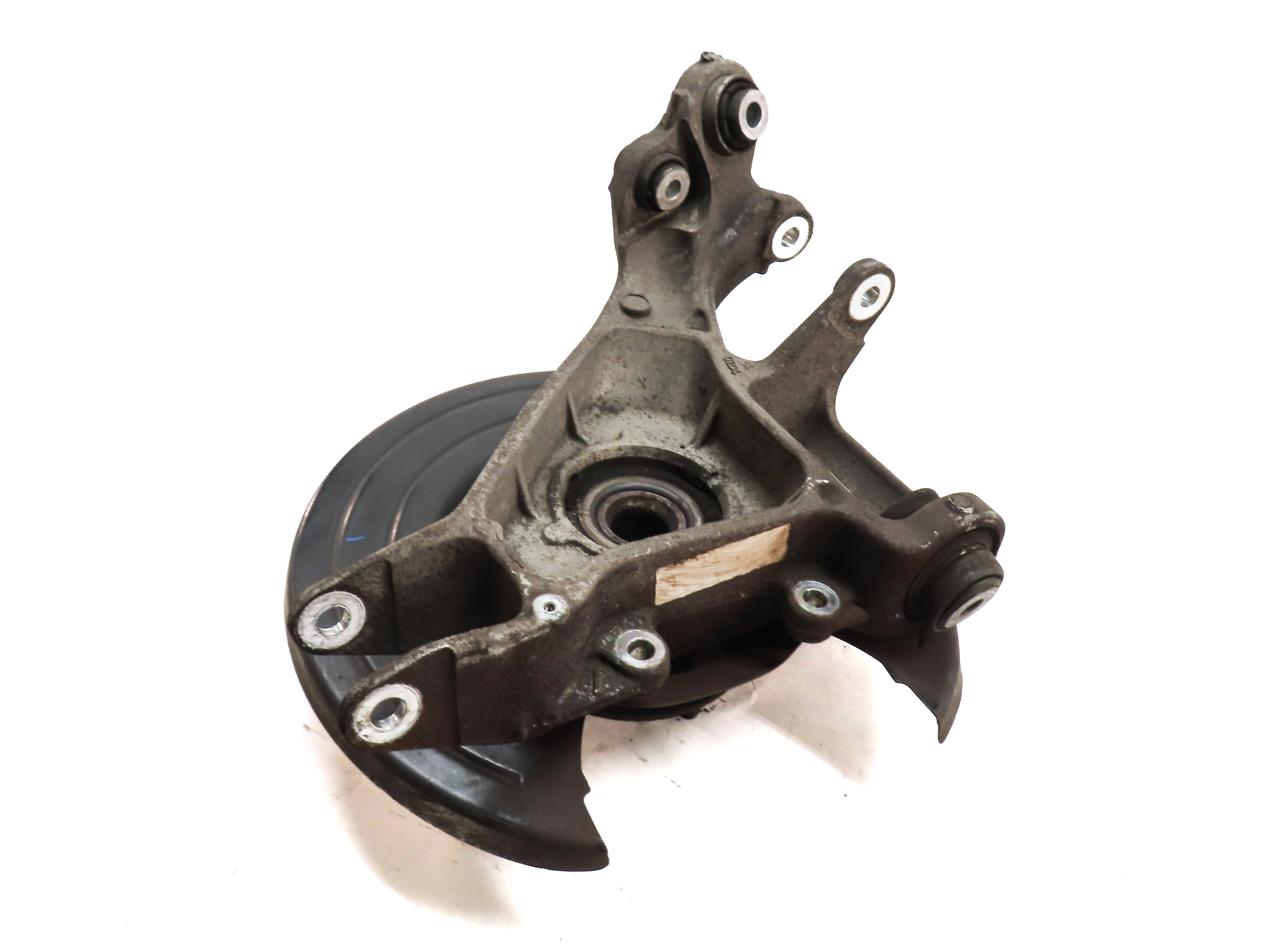 2014-2017 RANGE ROVER SPORT (L494) REAR LEFT DRIVER SPINDLE KNUCKLE WHEEL HUB — exact item pictured